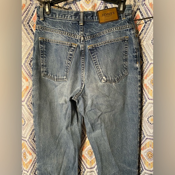 vintage high waisted straight leg jeans - Picture 7 of 9